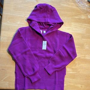 Fuchsia Gap Girls Hooded Sweater